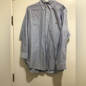 Gently used Ralph Lauren Button Down Long Sleeve Shirt in XL (16 1/2  32/33)